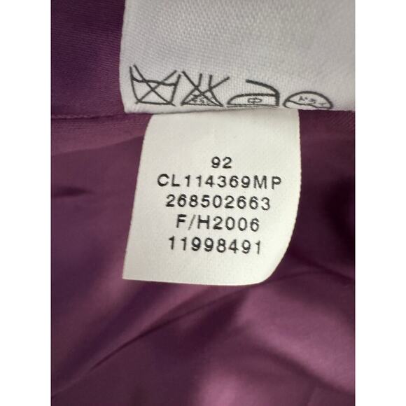 Classiques Entier Blazer 8 Petite Black 3-Button Jacket Dots Career Business - Picture 11 of 13